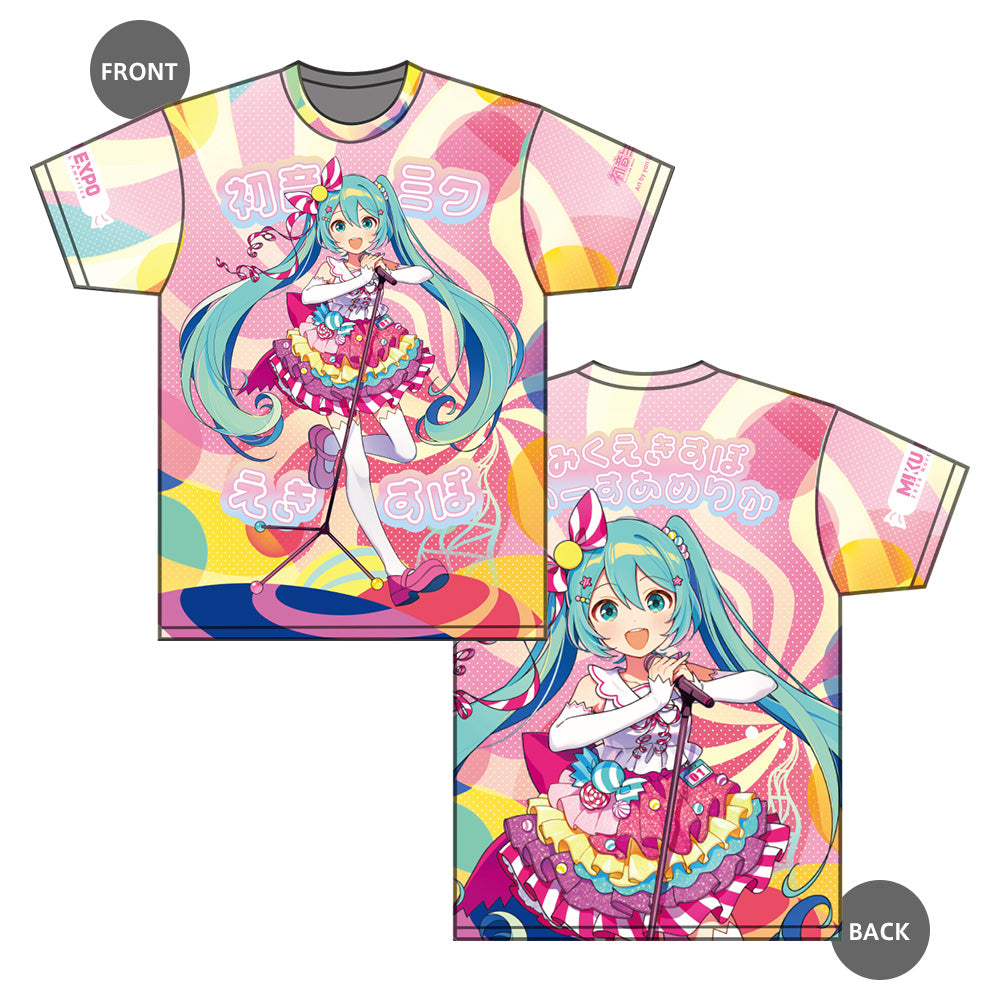Joyful Full Graphic T-shirt – MIKU EXPO 2026 North America