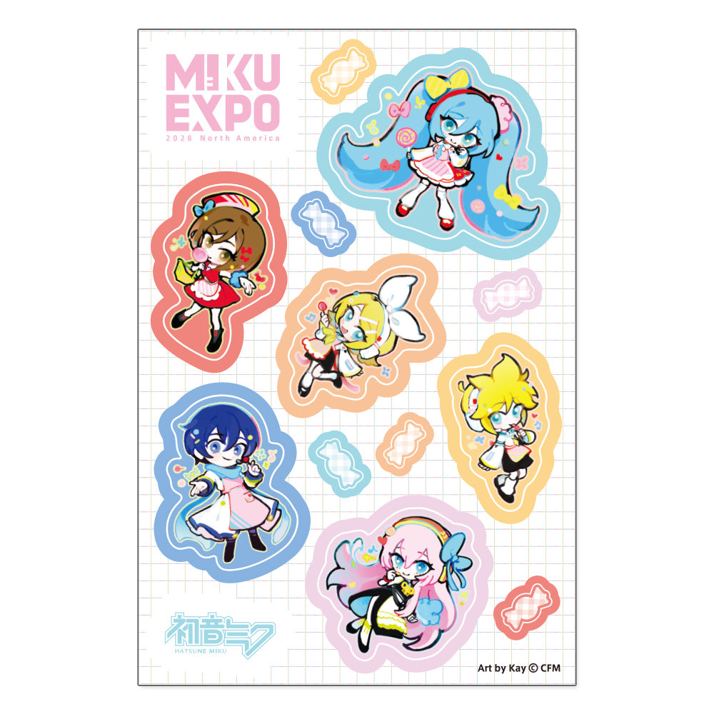Sprinkles Sticker Sheet – MIKU EXPO 2026 North America