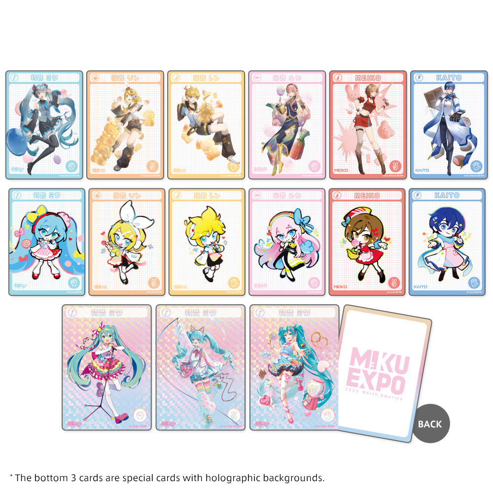 Trading Cards (Random 15 types) – MIKU EXPO 2026 North America