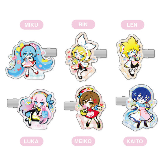 Sprinkles Acrylic Hairclip (6 Types)